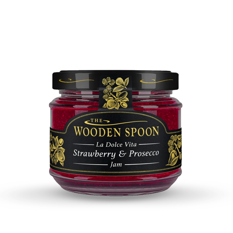Wooden Spoon Preserves - Strawberry & Prosecco Jam