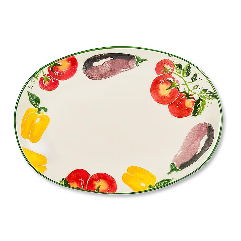 Large Veggie Oval Platter