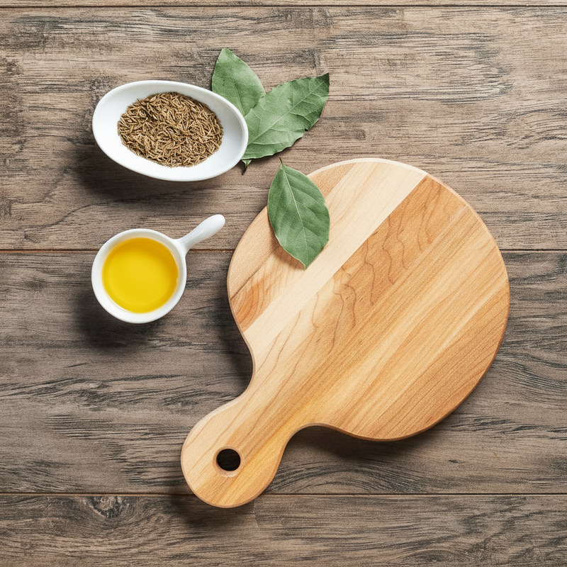 Labell Round Cutting Board - Made in Quebec
