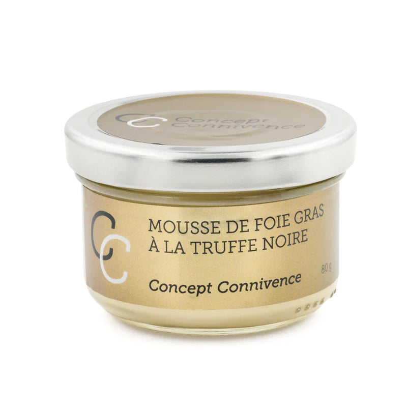 Connivence Mousse de Foie Gras with black truffle