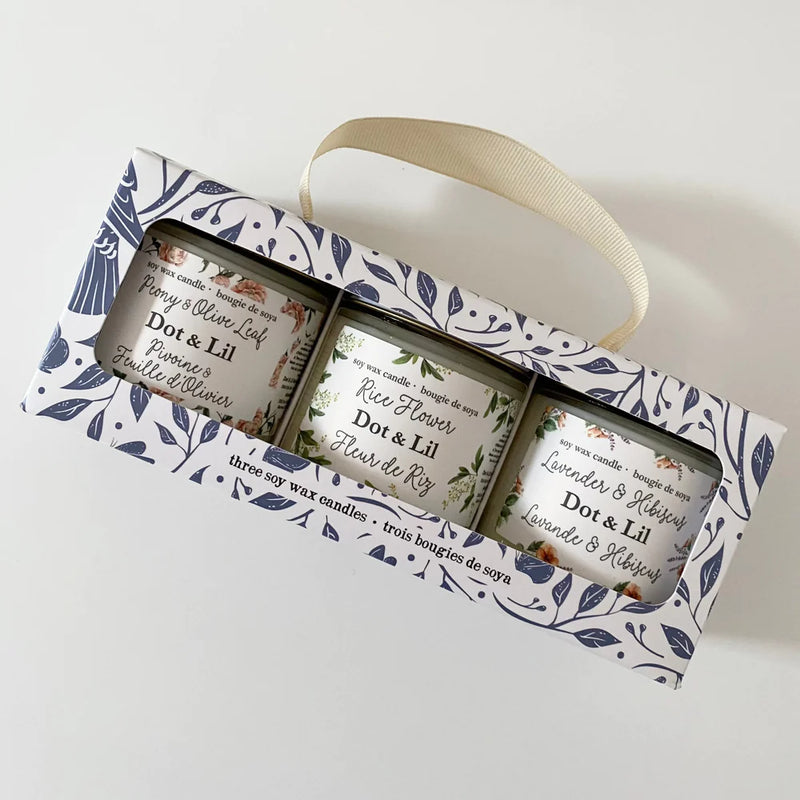 Dot & Lil - Candle Trio Gift Set