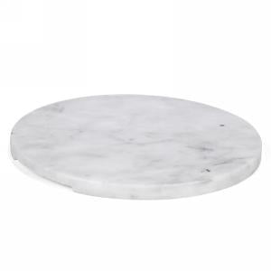 White Marble Round Tray