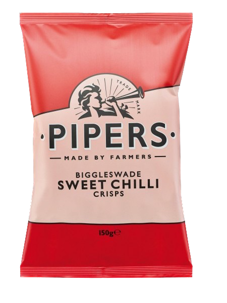Pipers Crisps Sweet Chili
