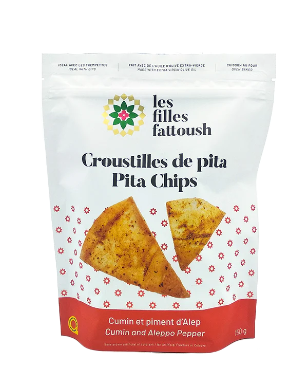 Les Filles Fattoush - Pita Chips Cumin & Allepo Pepper