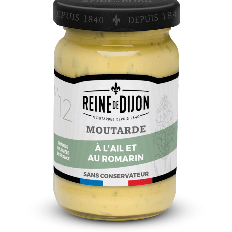 Reine de Dijon - Garlic Rosemary Dijon mustard