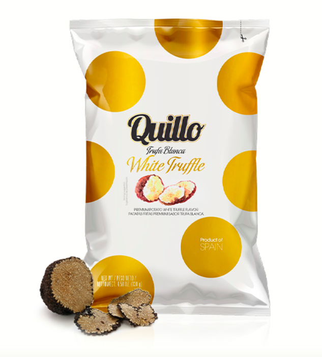 Quillo Chips – White Truffle Gourmet Potato Chips