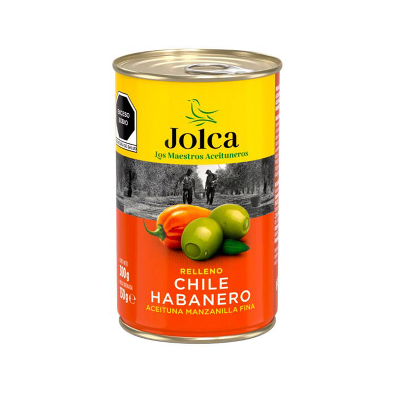 Jolca - Green Manzanilla Olives Stuffed With Chile Habanero