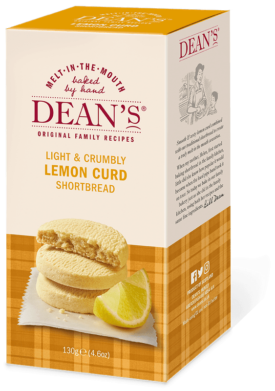 Dean's Lemon Curd Shortbread rounds