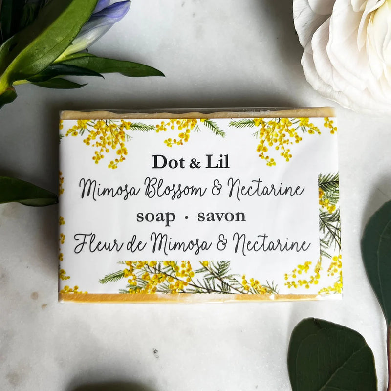 Dot & Lil - Mimosa Blossom & Nectarine Soap