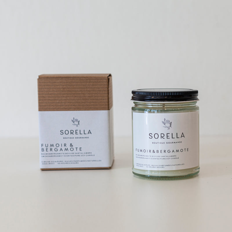 Sorella Candle - Smoke & Bergamot