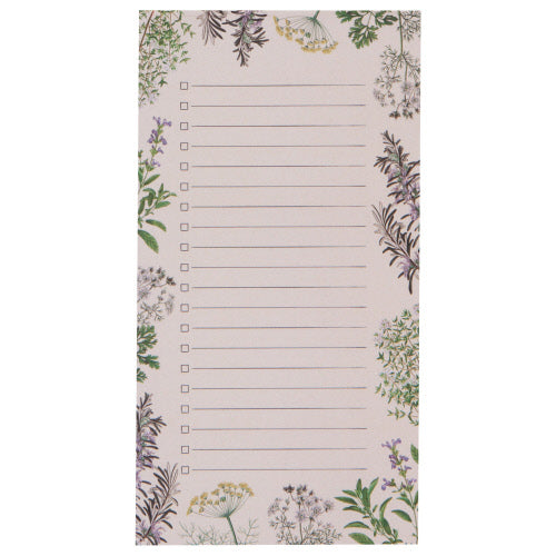 Garden Herbs List It Magnetic Notepads