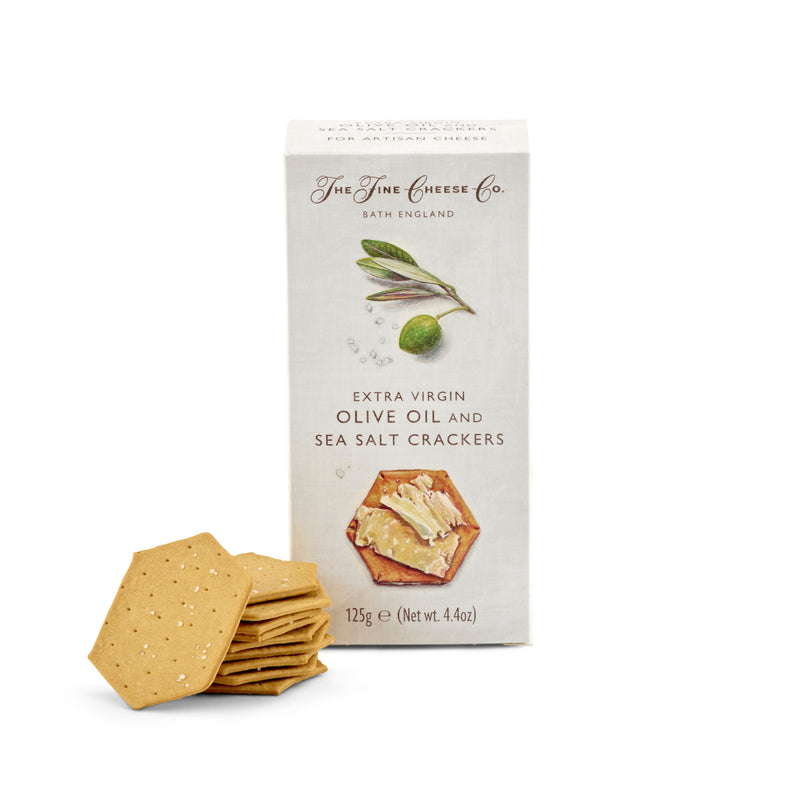 The Fine Cheese Co. Extra Virgin Olive Oil and Sea Salt Crackers
