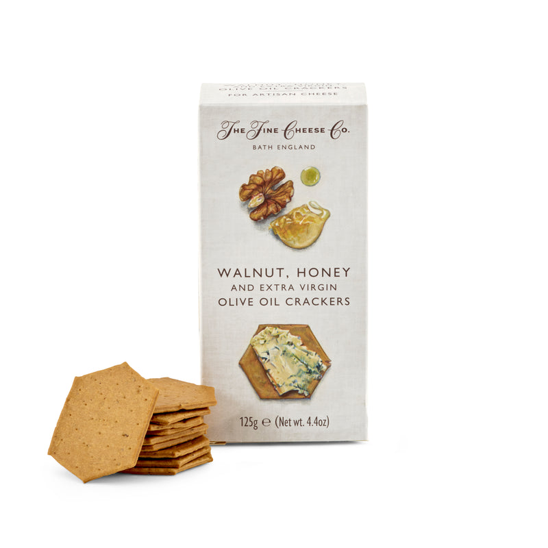The Fine Cheese Co. Walnut, Honey and Extra Virgin Olive Oil Crackers