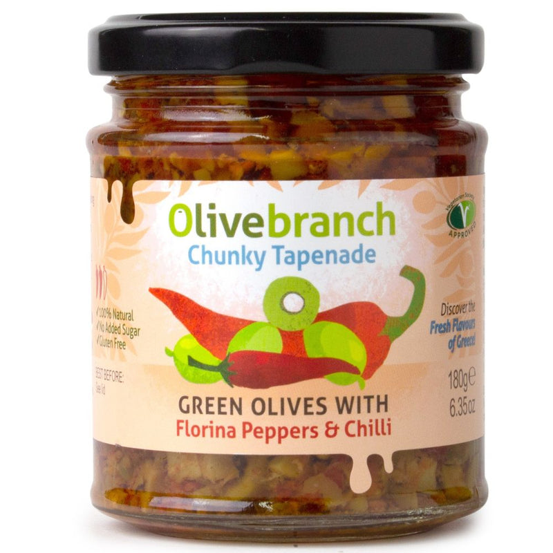 Olive Branch Peppers & Chili Olive Tapenade