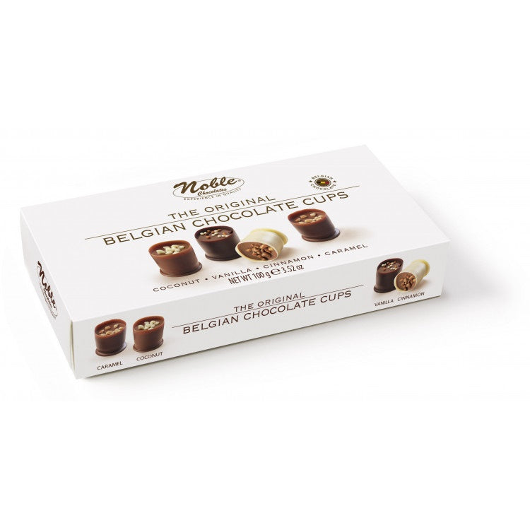 Noble Belgian Chocolate Cups Original 100gr