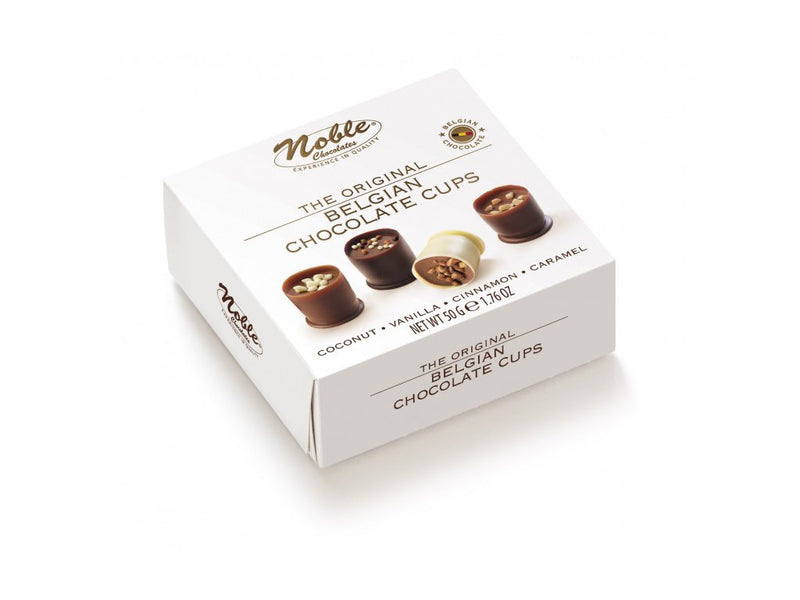 Noble Belgian Chocolate Cups Original (50gr)