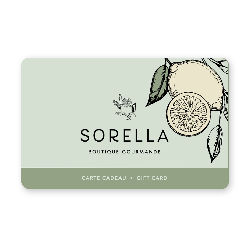 Gift Card Sorella Boutique Gourmande