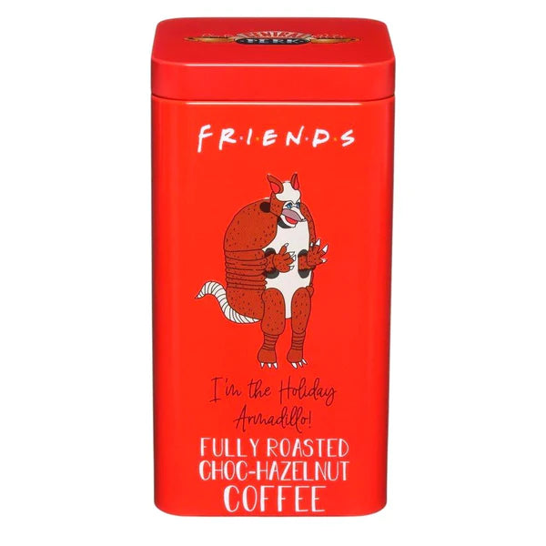 FRIENDS I'm The Holiday Armadillo! Roasted Choc-Hazelnut Coffee Tin