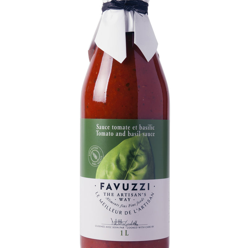 Favuzzi Basil Tomato Sauce 1L