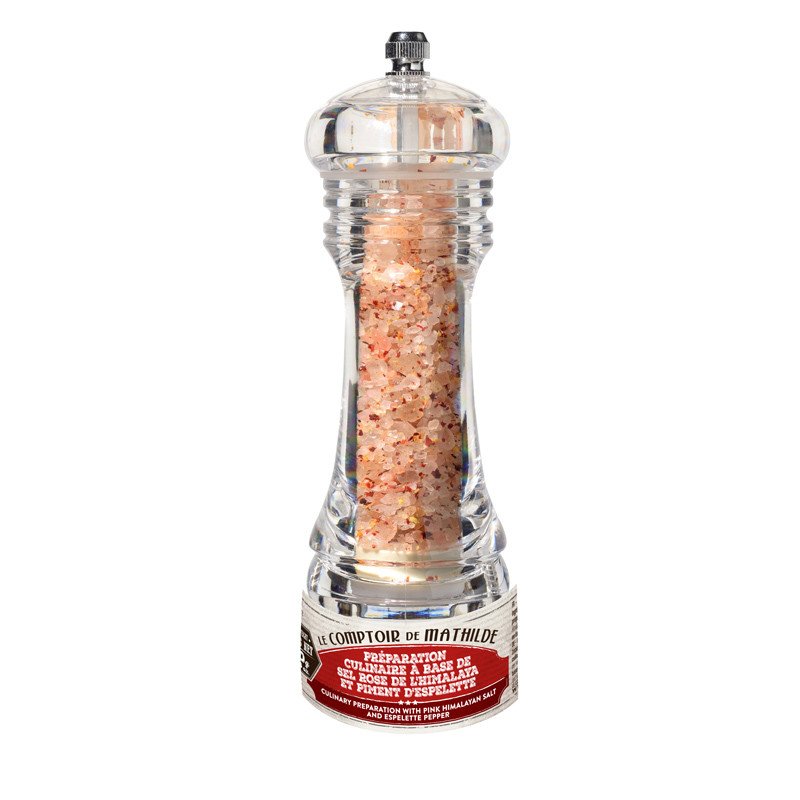 Comptoir de Mathilde Sea salt and espelette pepper Mini Grinder