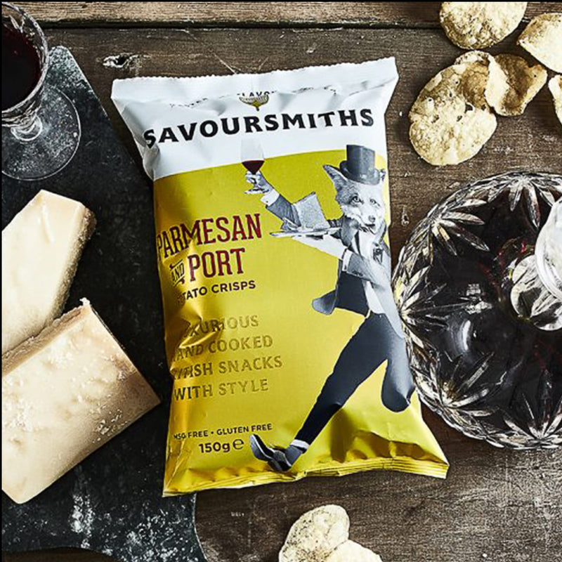 Savoursmiths Italian Cheese & Port Crisps – Sorella Boutique Gourmande